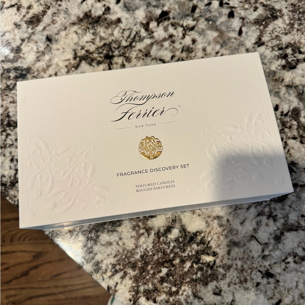 Thompson Ferrier Fragrance Discovery Set - White with Gold Accents